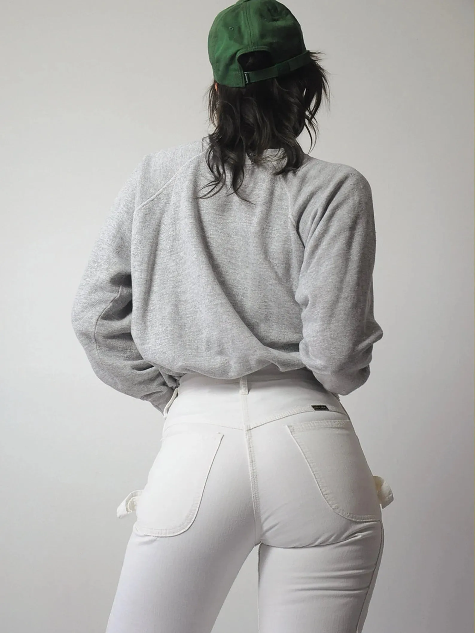 1970's White DeeCee Carpenter Jeans