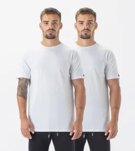 2 Pack Flintlock Tee White/White