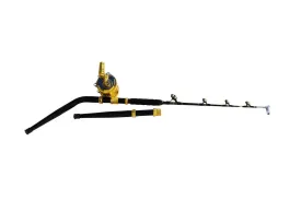 80W 2-Speed Reel on 3pc. Swingtip Tournament Rod