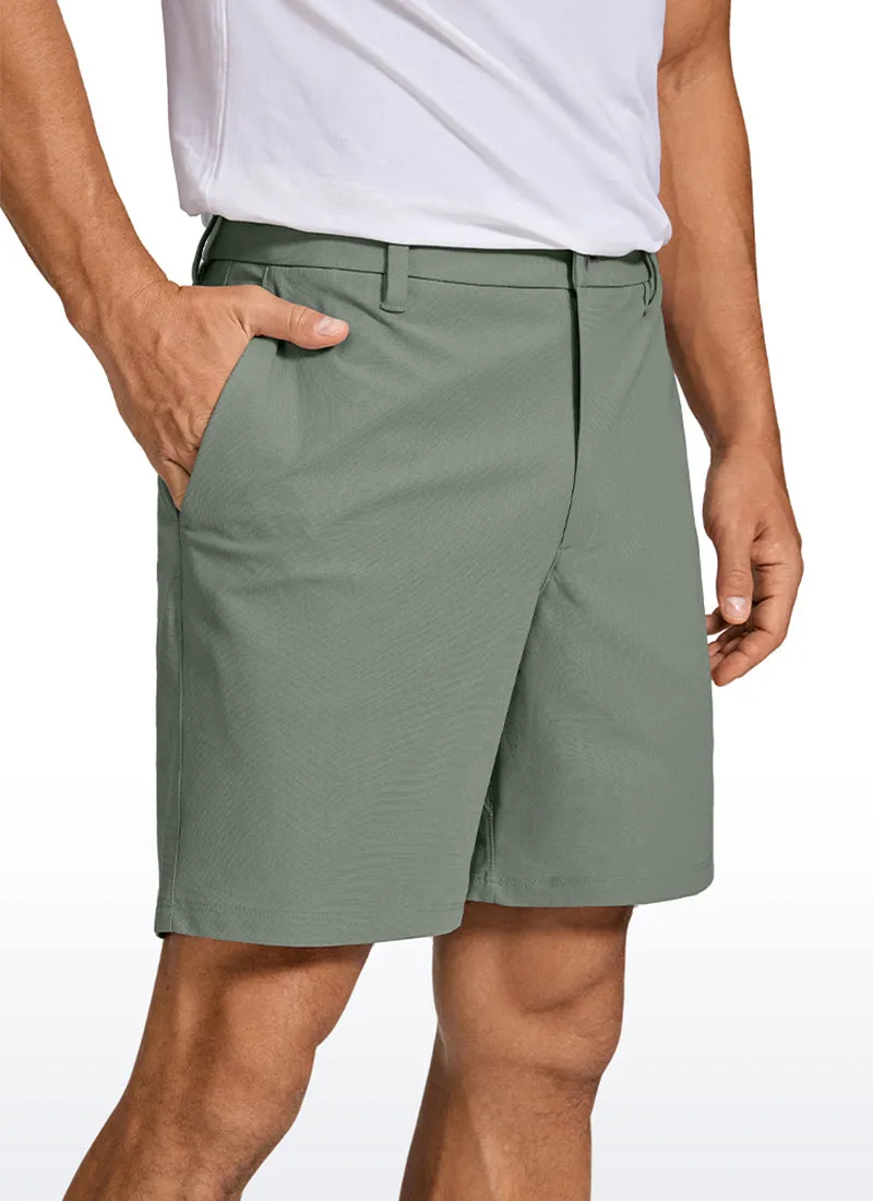 All-Day Comfy Golf Shorts with Pockets 7''