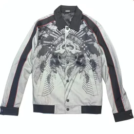 Angelino Monochrome Skull Light weight Spring Jacket