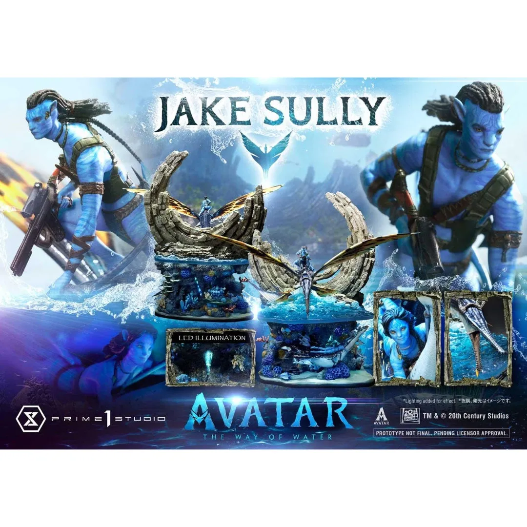 Avatar: The Way of Water Jake Sully Bonus Version Statue by Prime 1 Studio