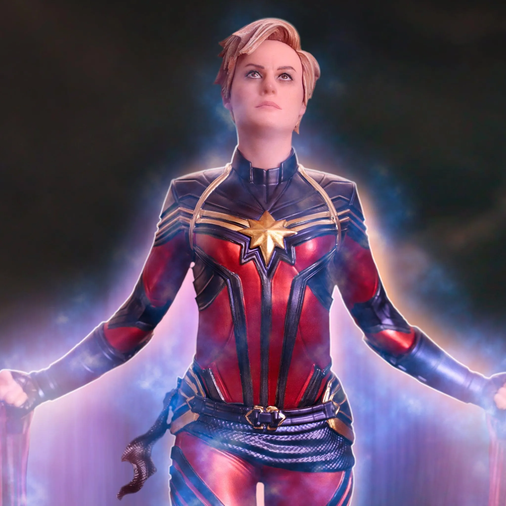 Avengers: Endgame Captain Marvel BDS Statue