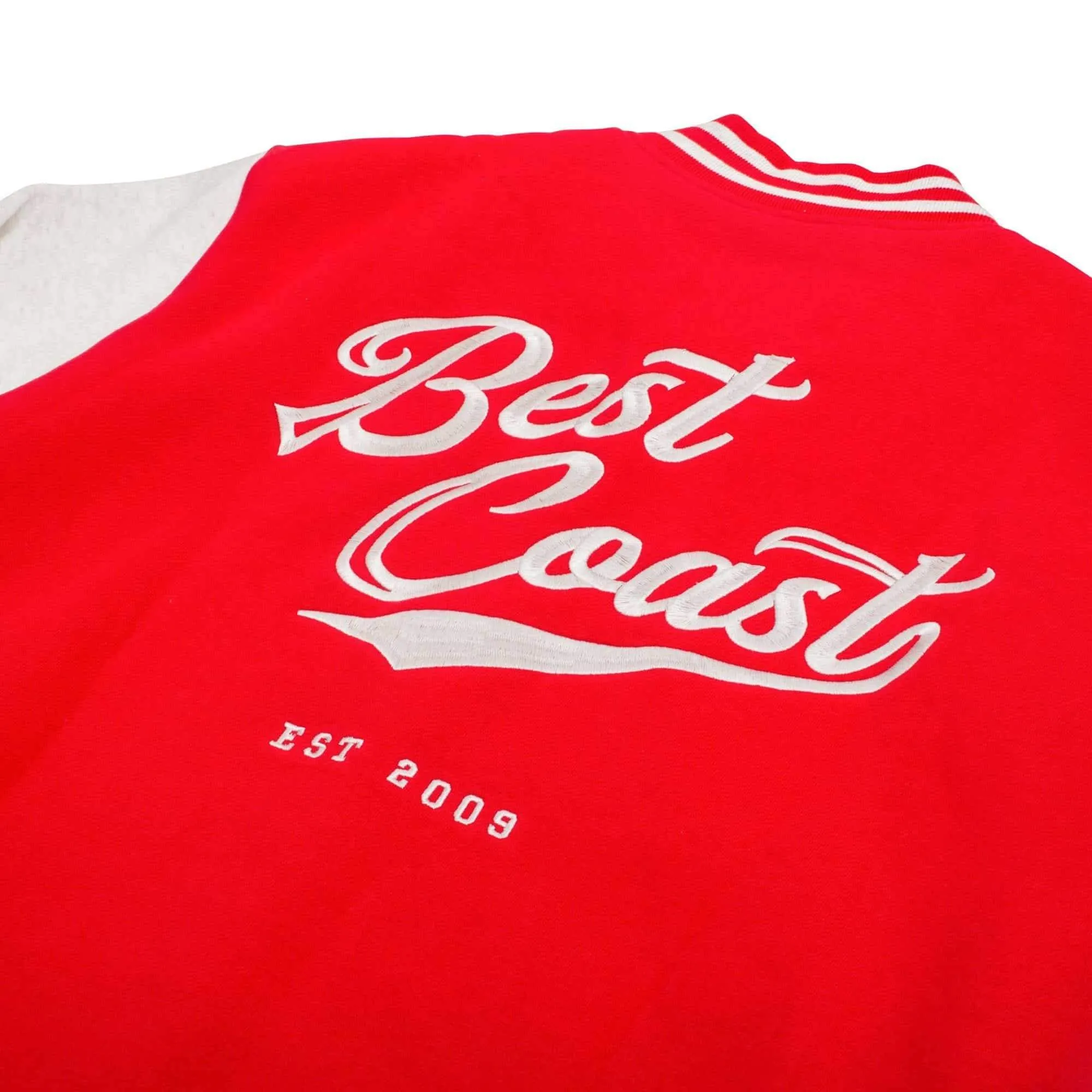 'Best Coast' Varsity Jacket