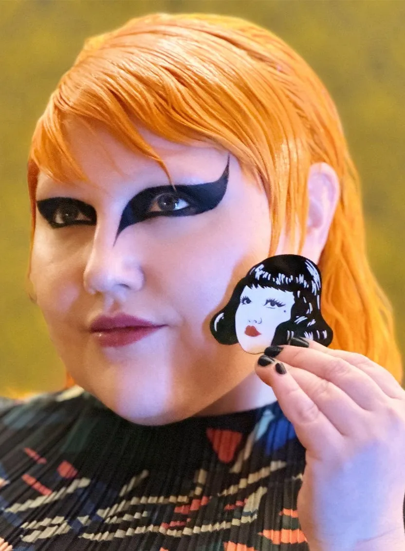 Beth Ditto Brooch