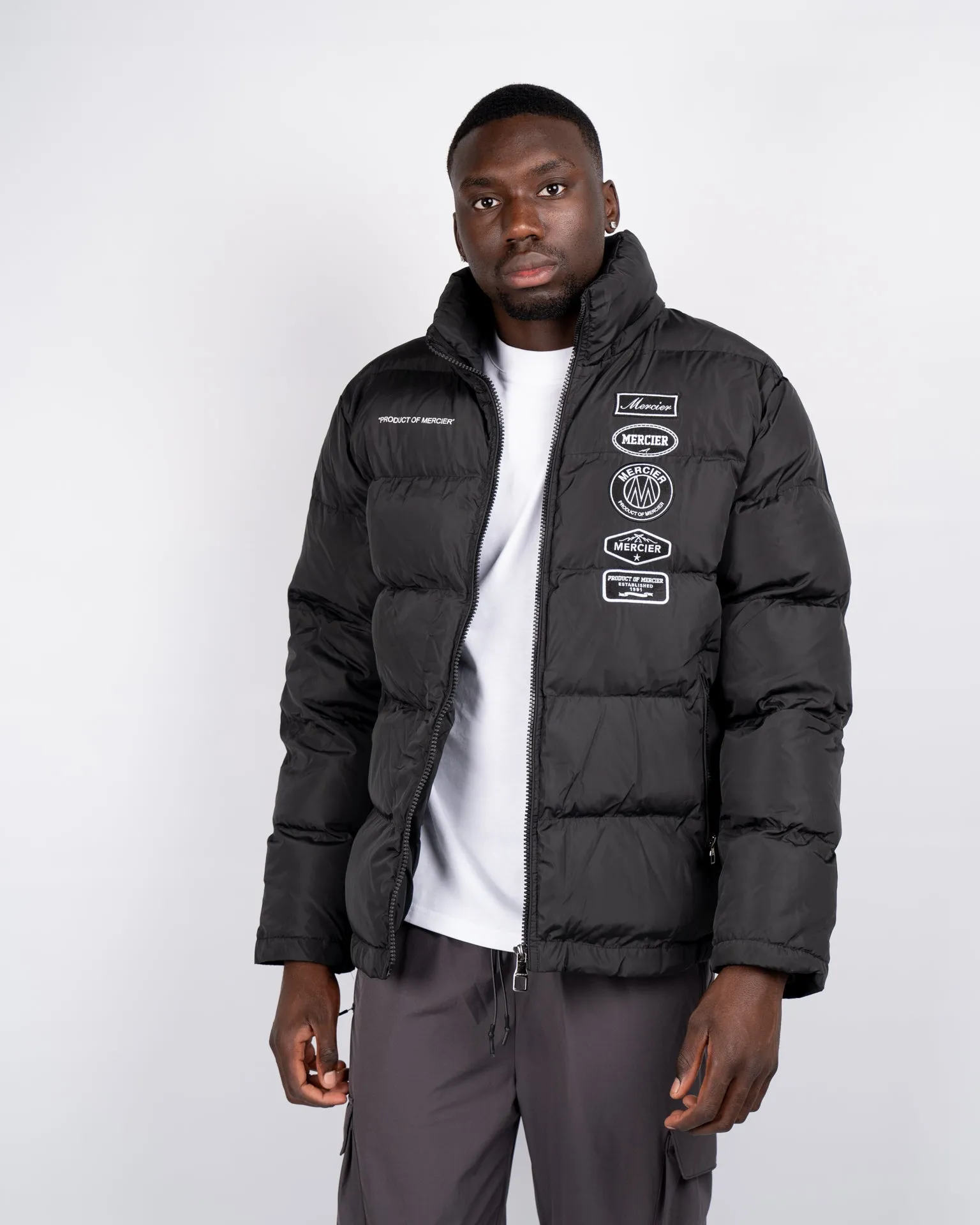 Black Mercier Mono Hybrid Jacket