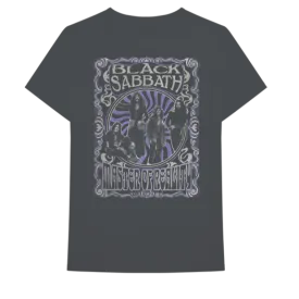 Black Sabbath Master of Reality Song Title Gray T-Shirt