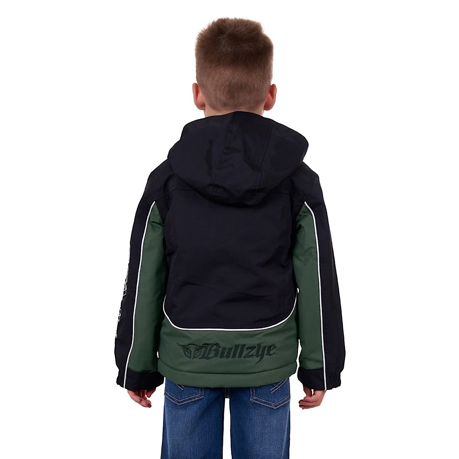 Bullzye Boy's Bazooka Jacket Black/Green