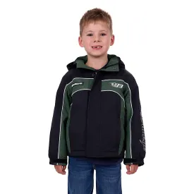 Bullzye Boy's Bazooka Jacket Black/Green