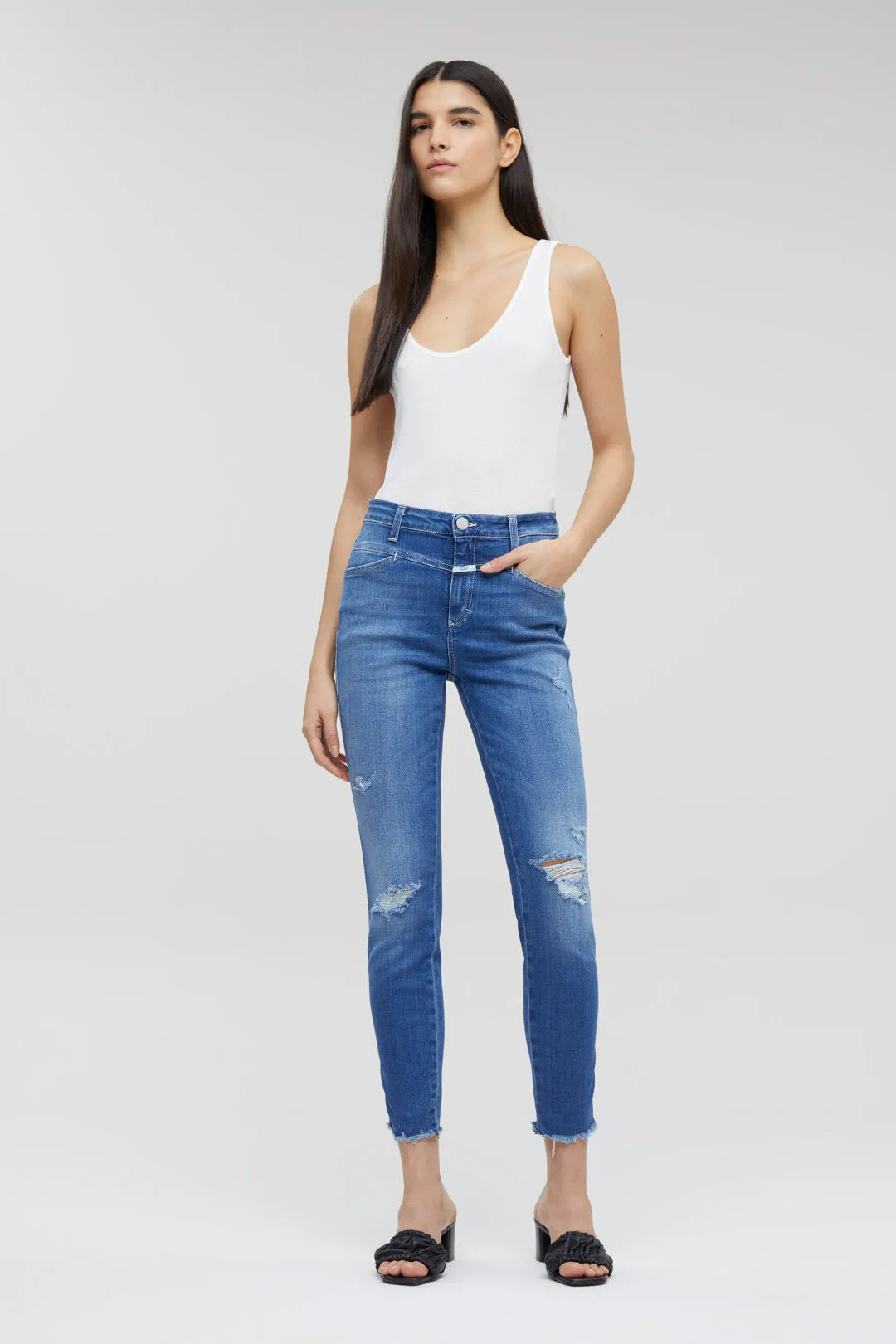 C9123104R5H Skinny pusher a better blue jean