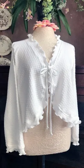 Cotton Bed Jacket DOT Collection