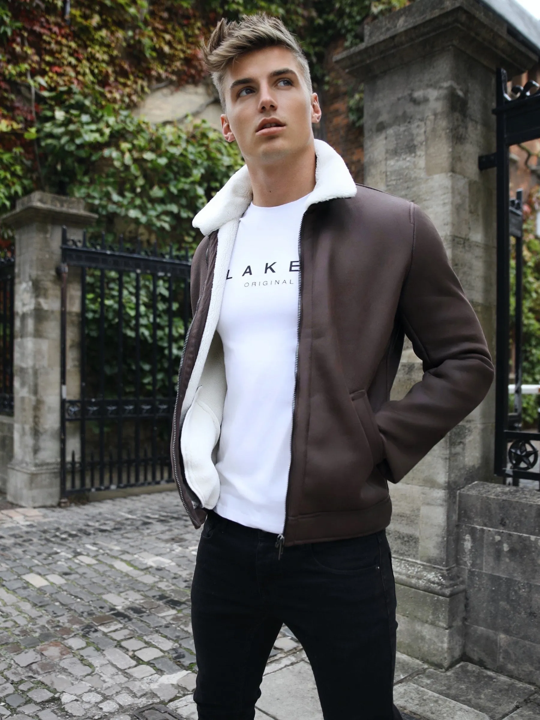 Culver Aviator Jacket - Brown