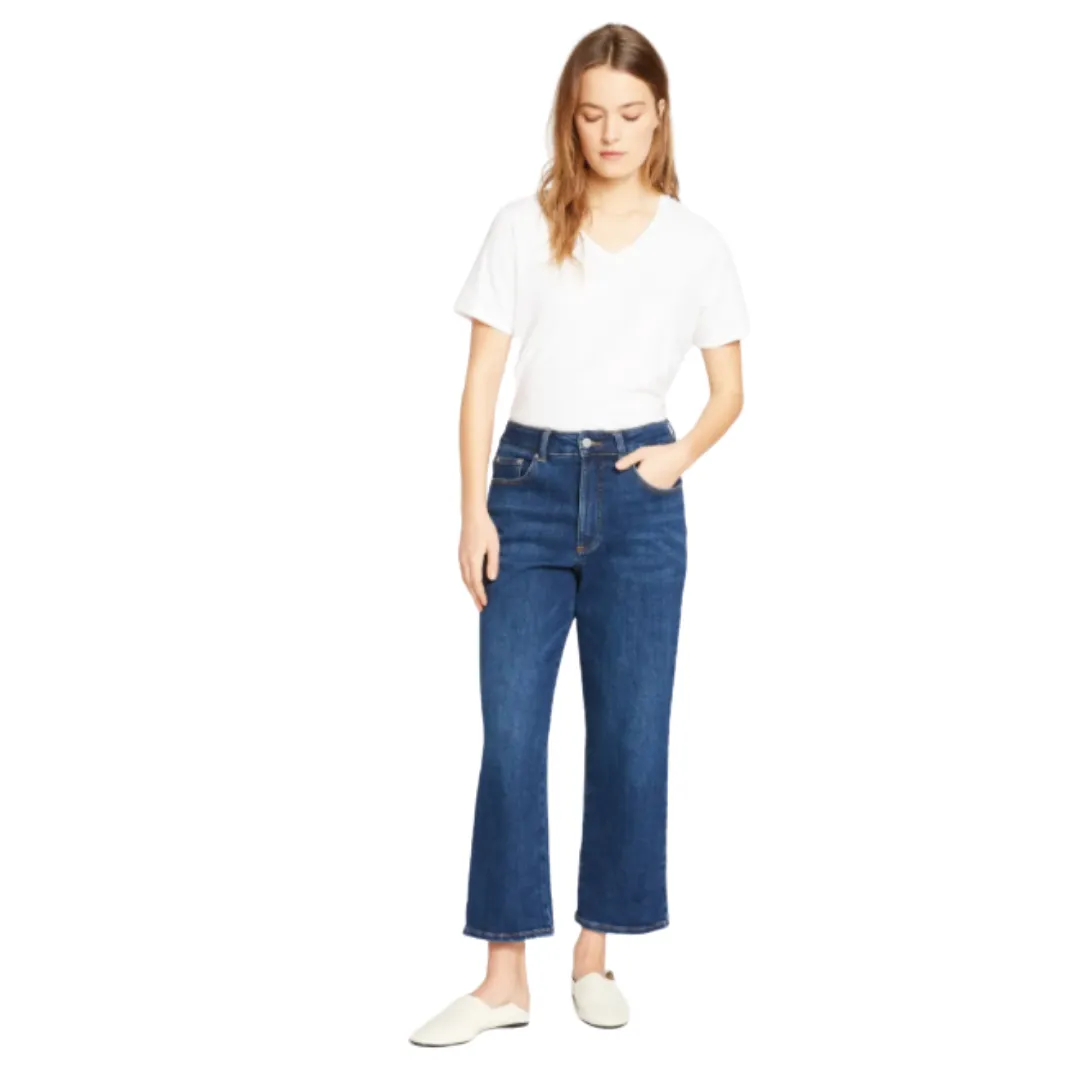 Donna High-Rise Curvy Straight Jeans - US 28