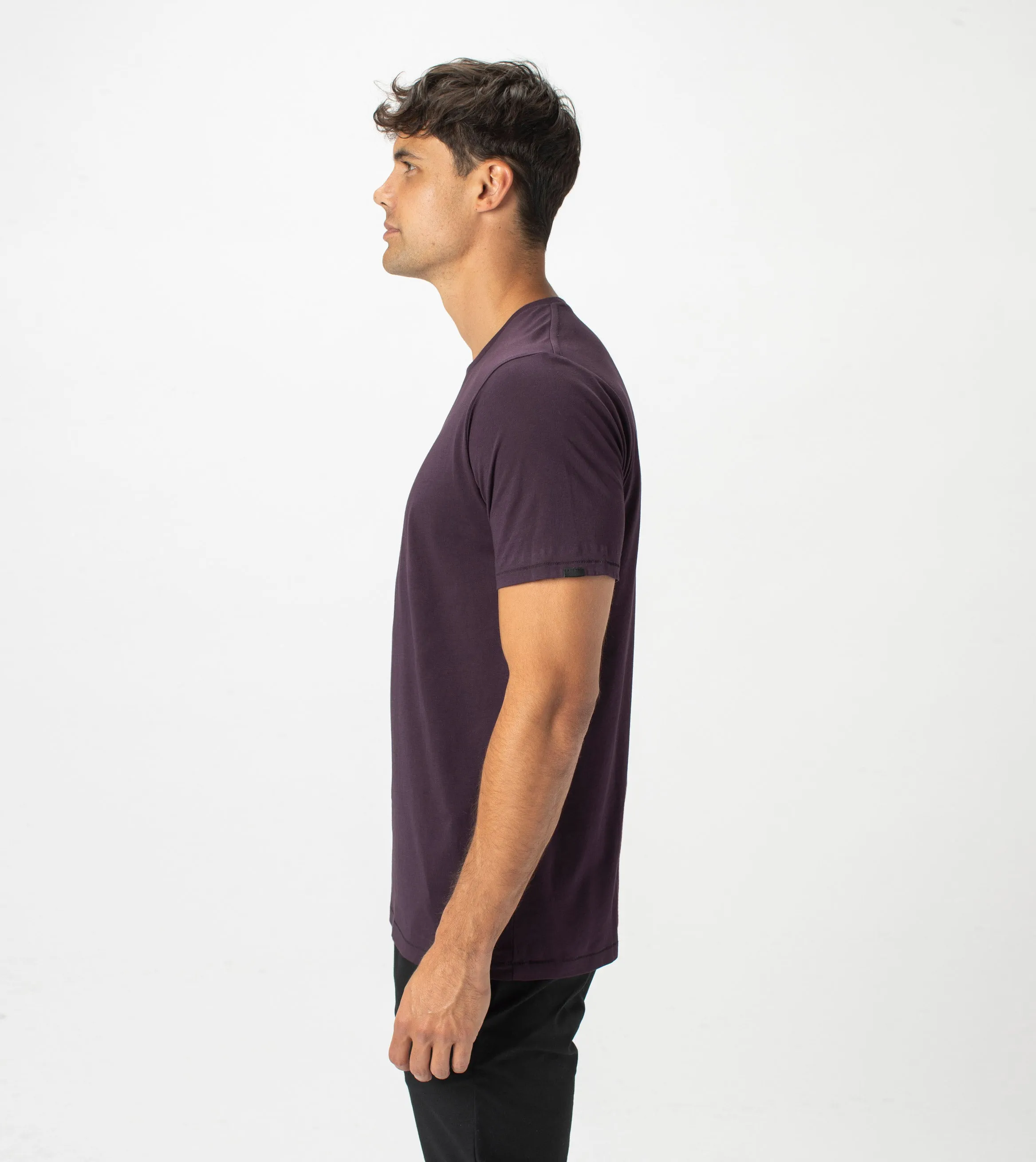 Flint Tee Dk Grape