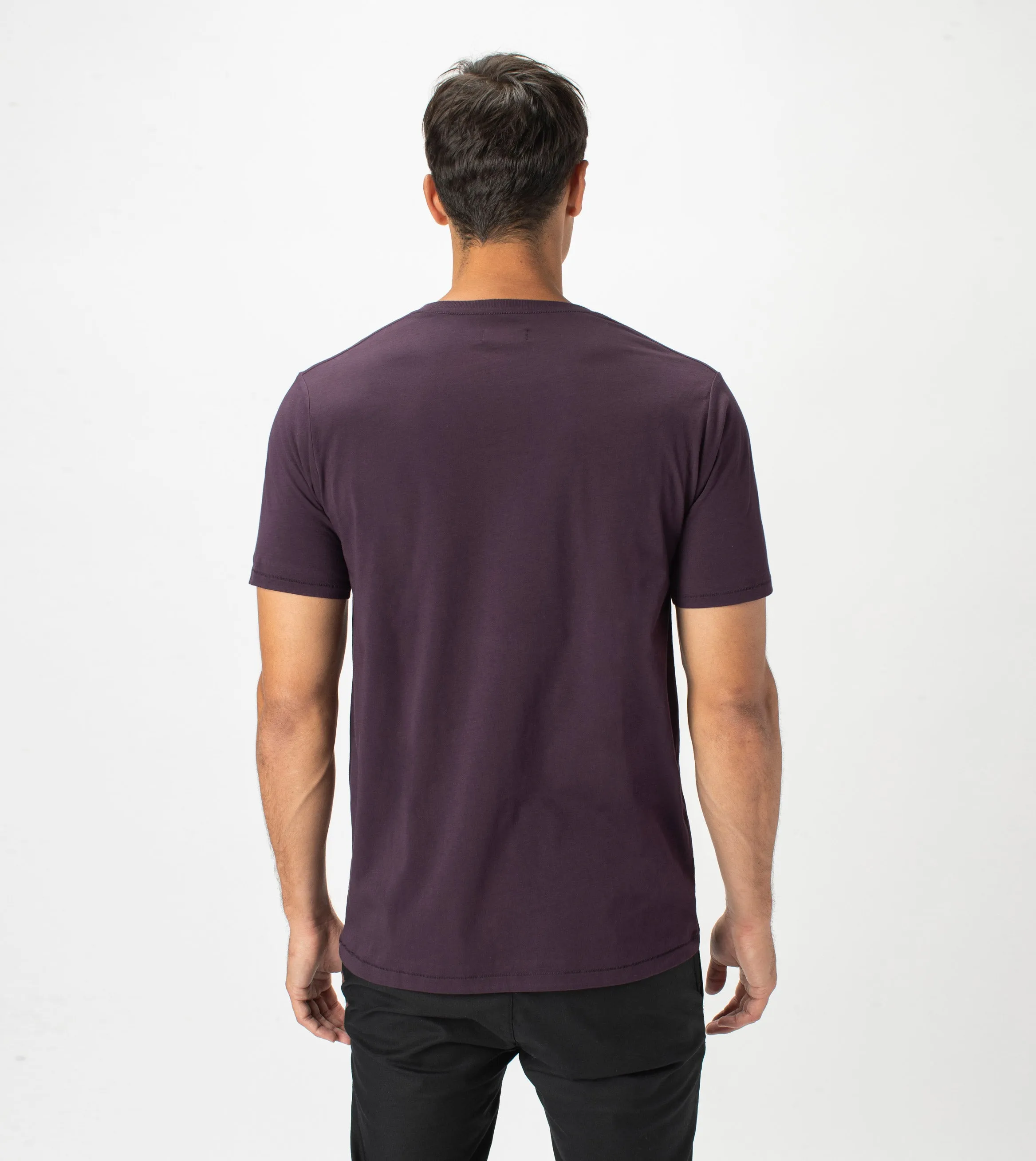 Flint Tee Dk Grape