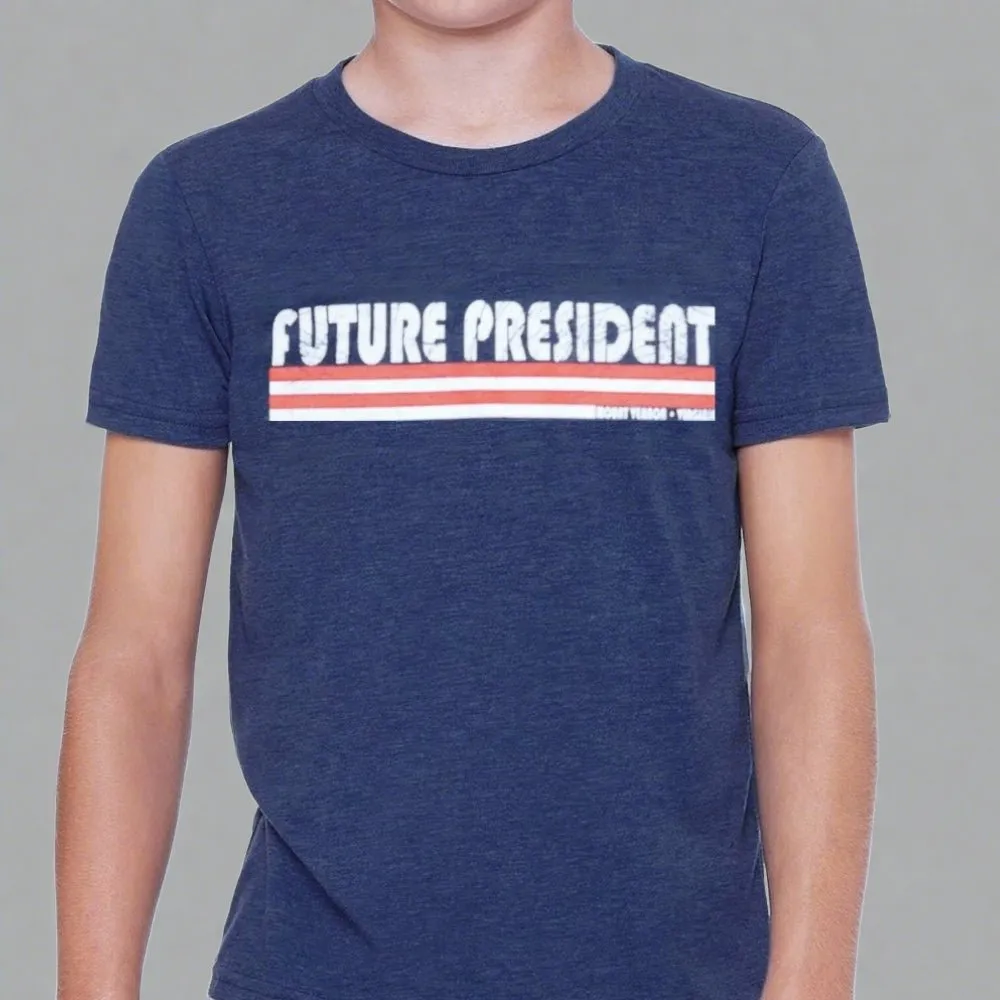 Future President Youth T-Shirt - Navy