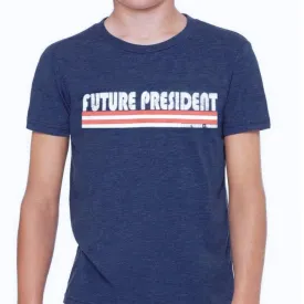 Future President Youth T-Shirt - Navy