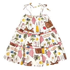 Girls Garden Dress - Parisian Picnic