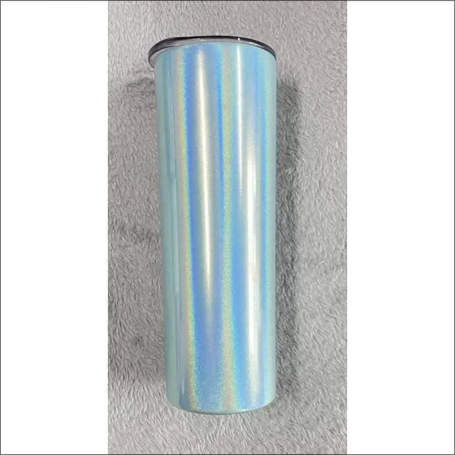 Glitter Tumblers 20oz Skinny Easy hold Hot or Cold Cup