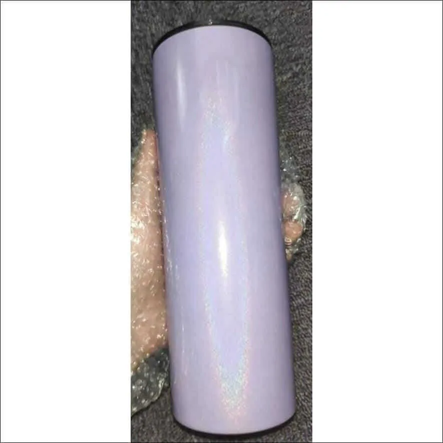 Glitter Tumblers 20oz Skinny Easy hold Hot or Cold Cup