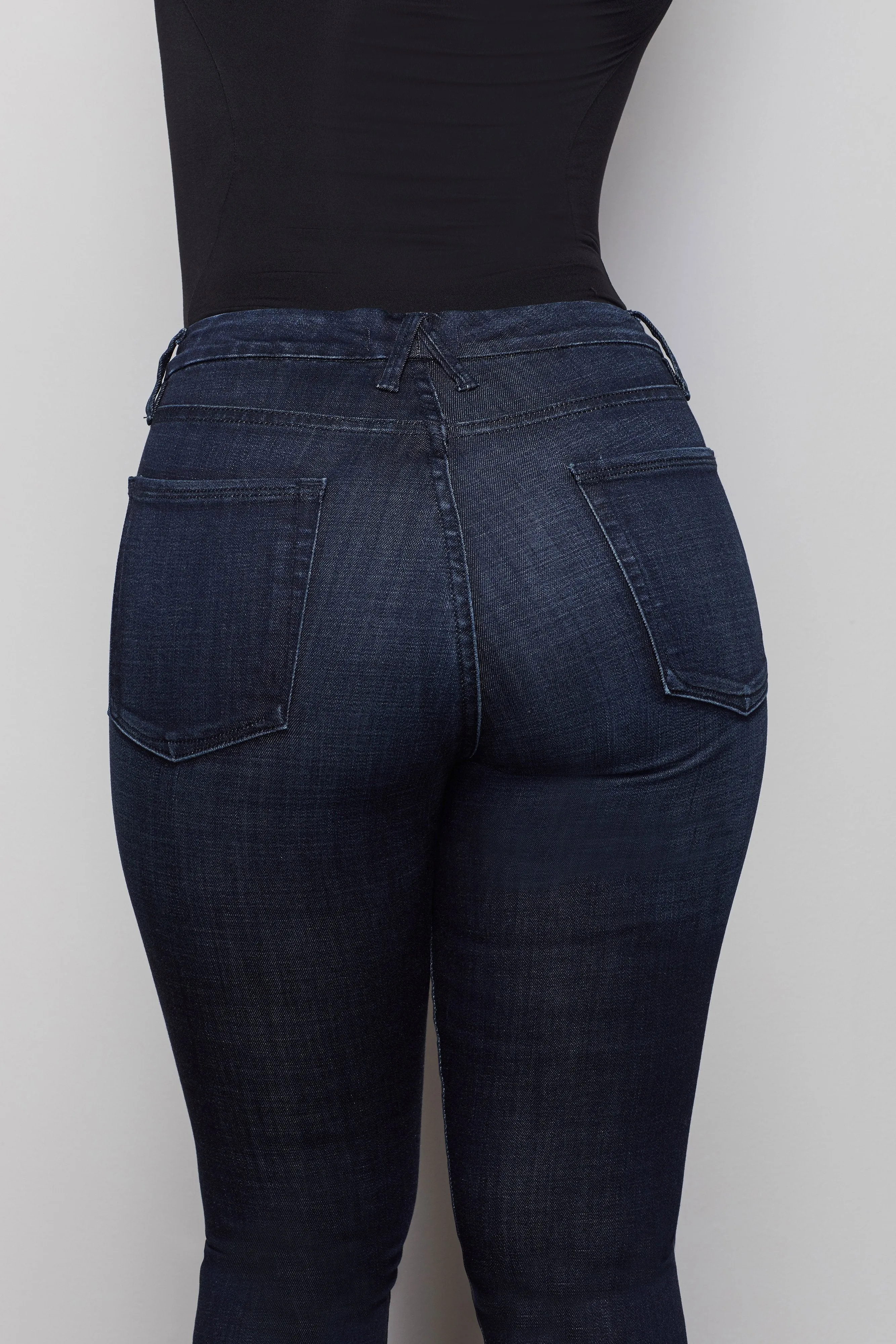 GOOD WAIST CROP | BLUE025