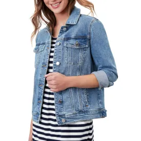 JA - Women 'Blue' Relaxed Denim Jacket JA412