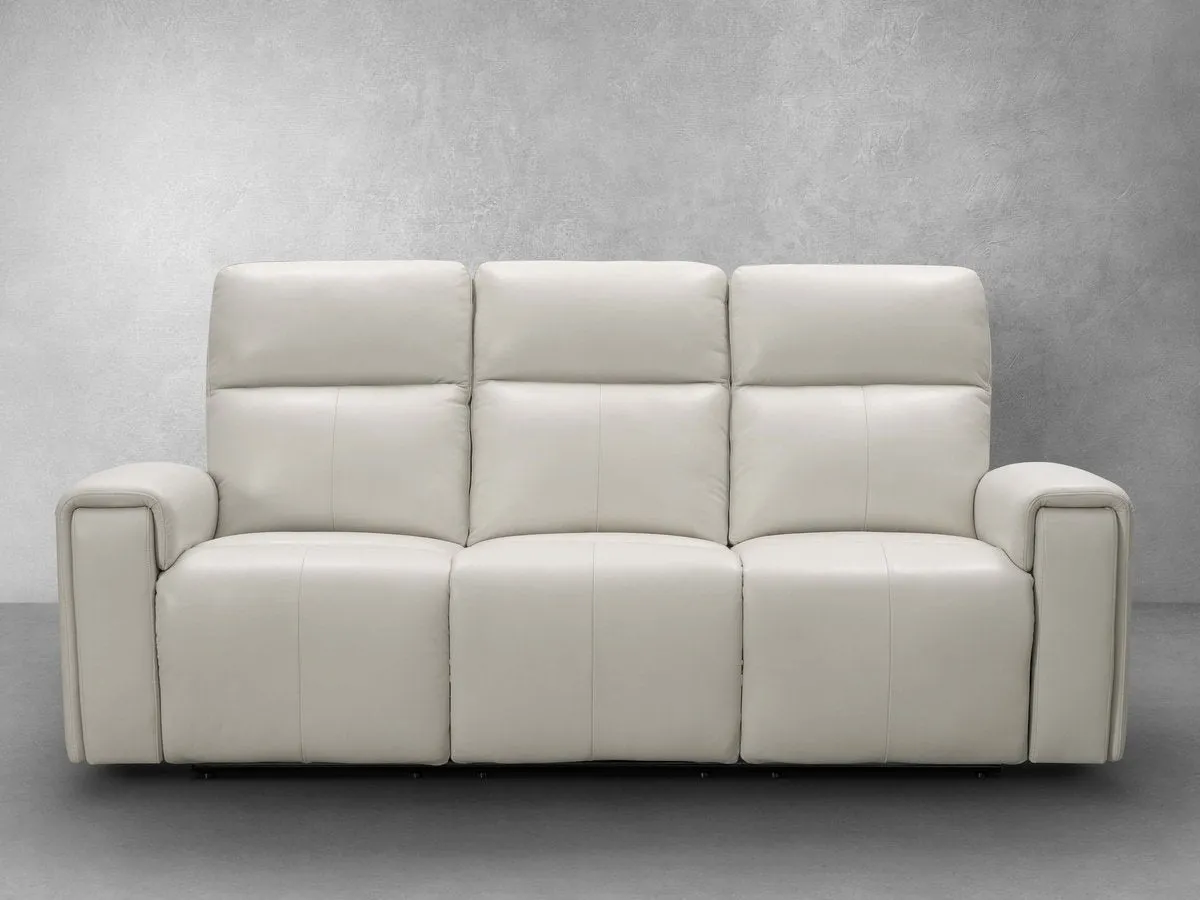 Keegan Power Reclining Leather Sofa