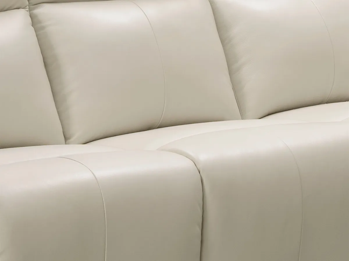 Keegan Power Reclining Leather Sofa