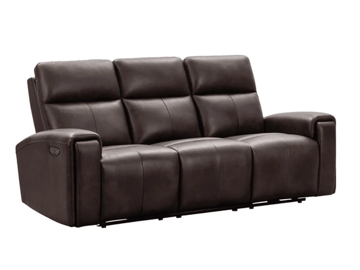 Keegan Power Reclining Leather Sofa