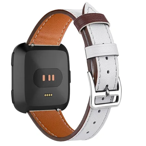 Leather Band for Fitbit Versa /versa 2/versa lite strap Versa correa