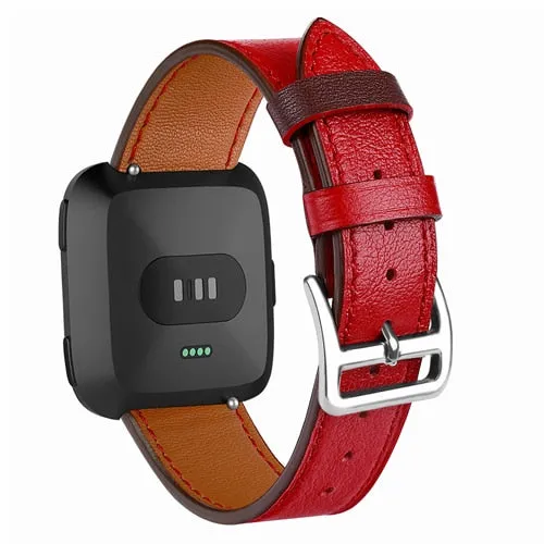 Leather Band for Fitbit Versa /versa 2/versa lite strap Versa correa