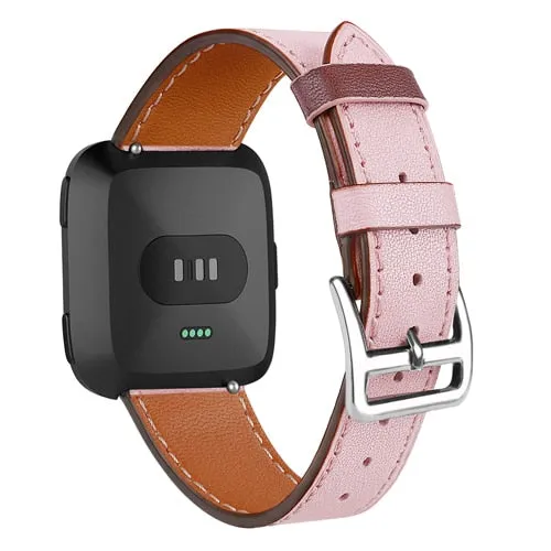 Leather Band for Fitbit Versa /versa 2/versa lite strap Versa correa