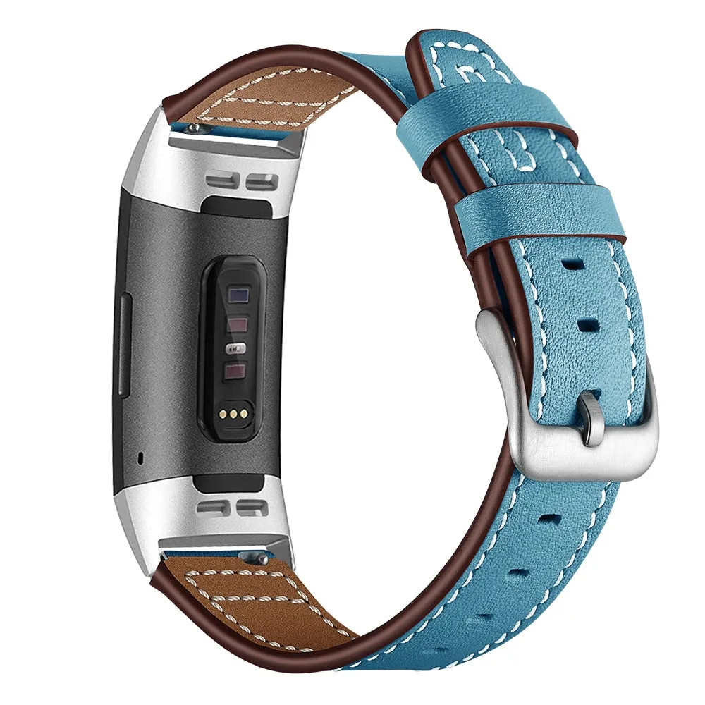 Leather strap For Fitbit Charge 4