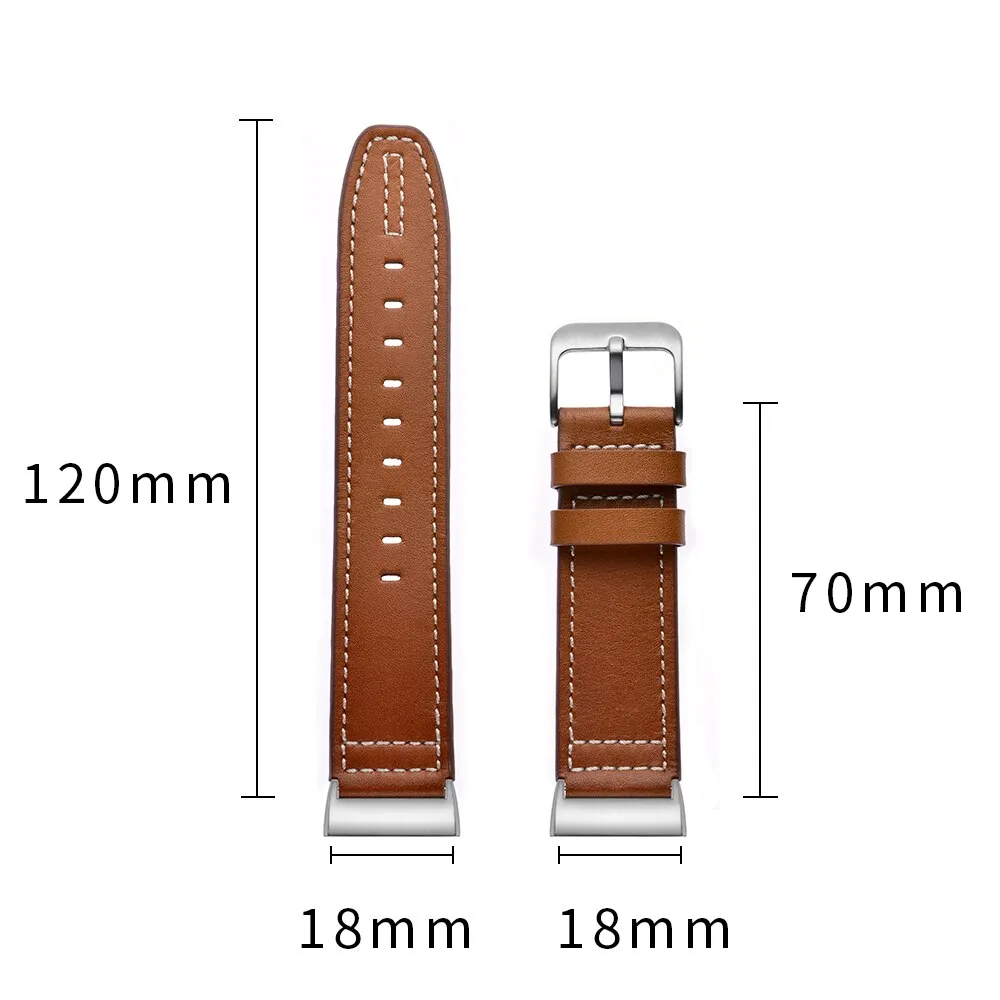 Leather strap For Fitbit Charge 4