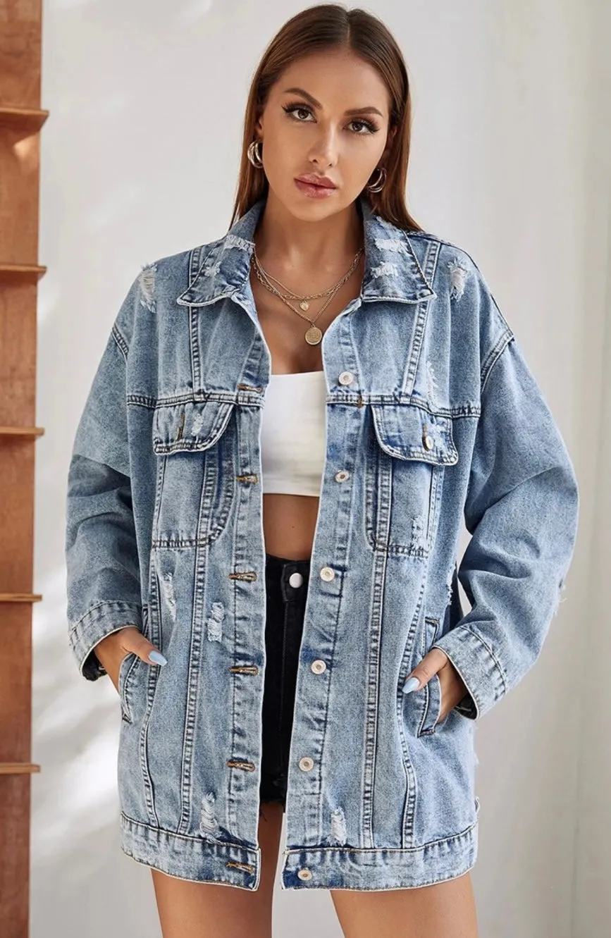 Long Sleeve Denim Jacket