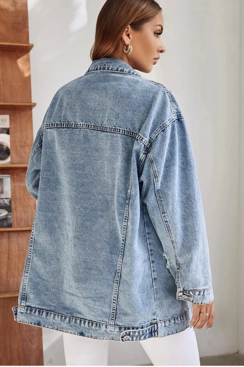 Long Sleeve Denim Jacket