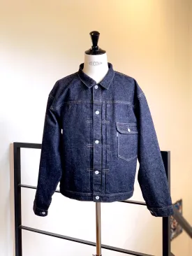 NEW MANUAL #001 T-BACK DENIM JACKET