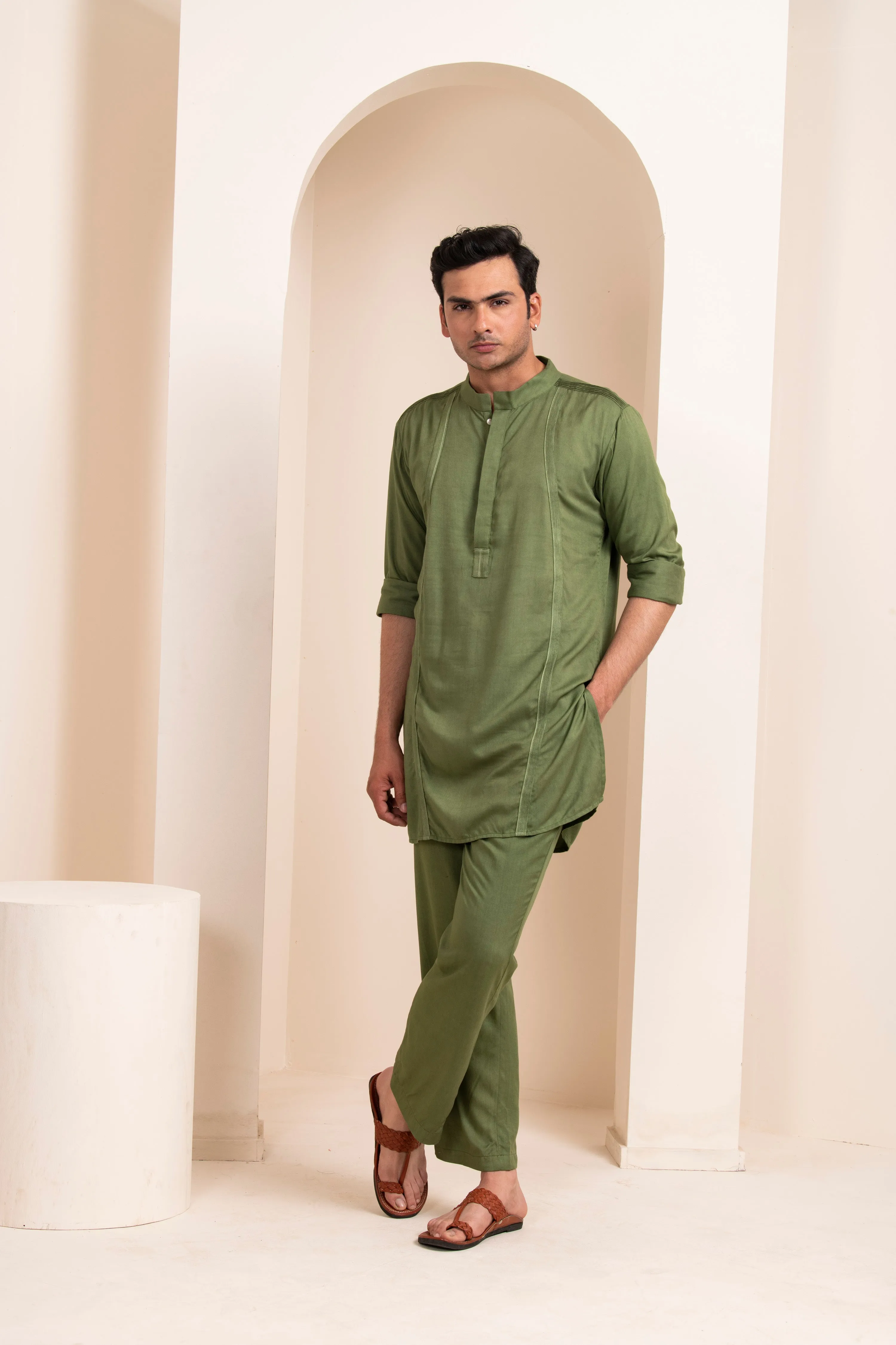 Parallel lines Kurta Set