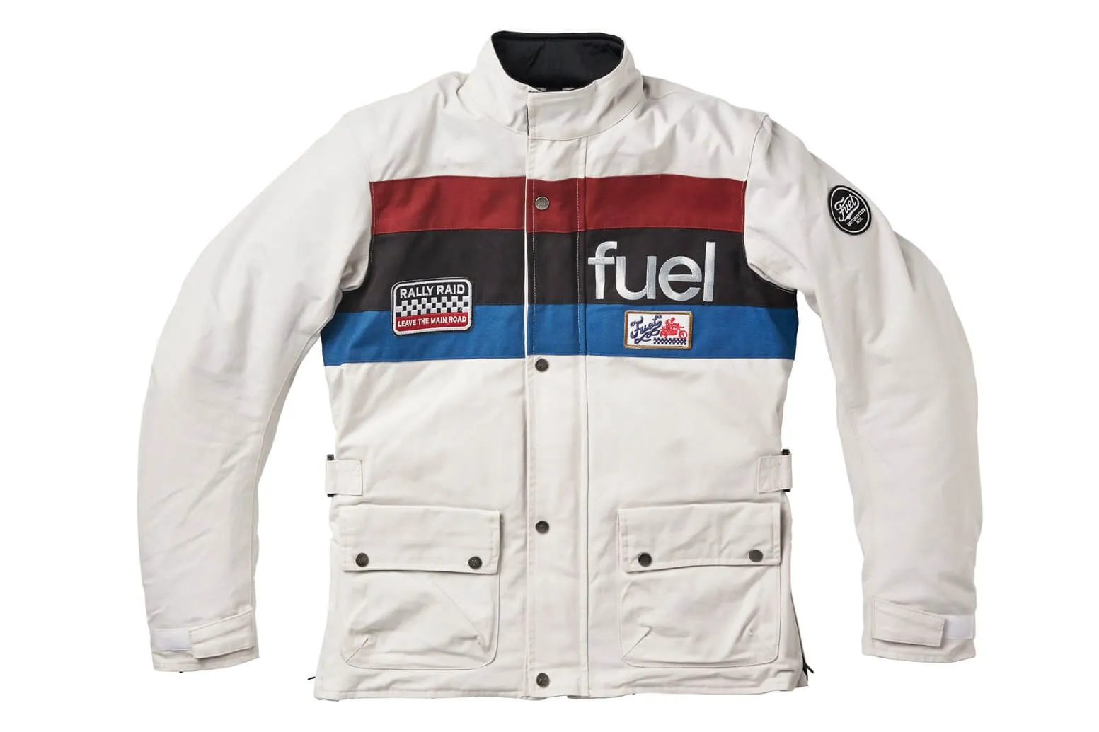 "RALLY RAID" JACKET WHITE