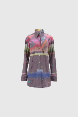 Rainbow Wakesurfer Girls Jacket