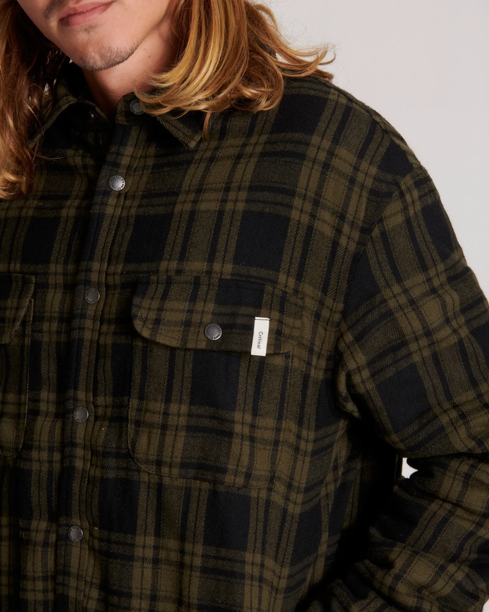 Ranger Check Jacket - Black