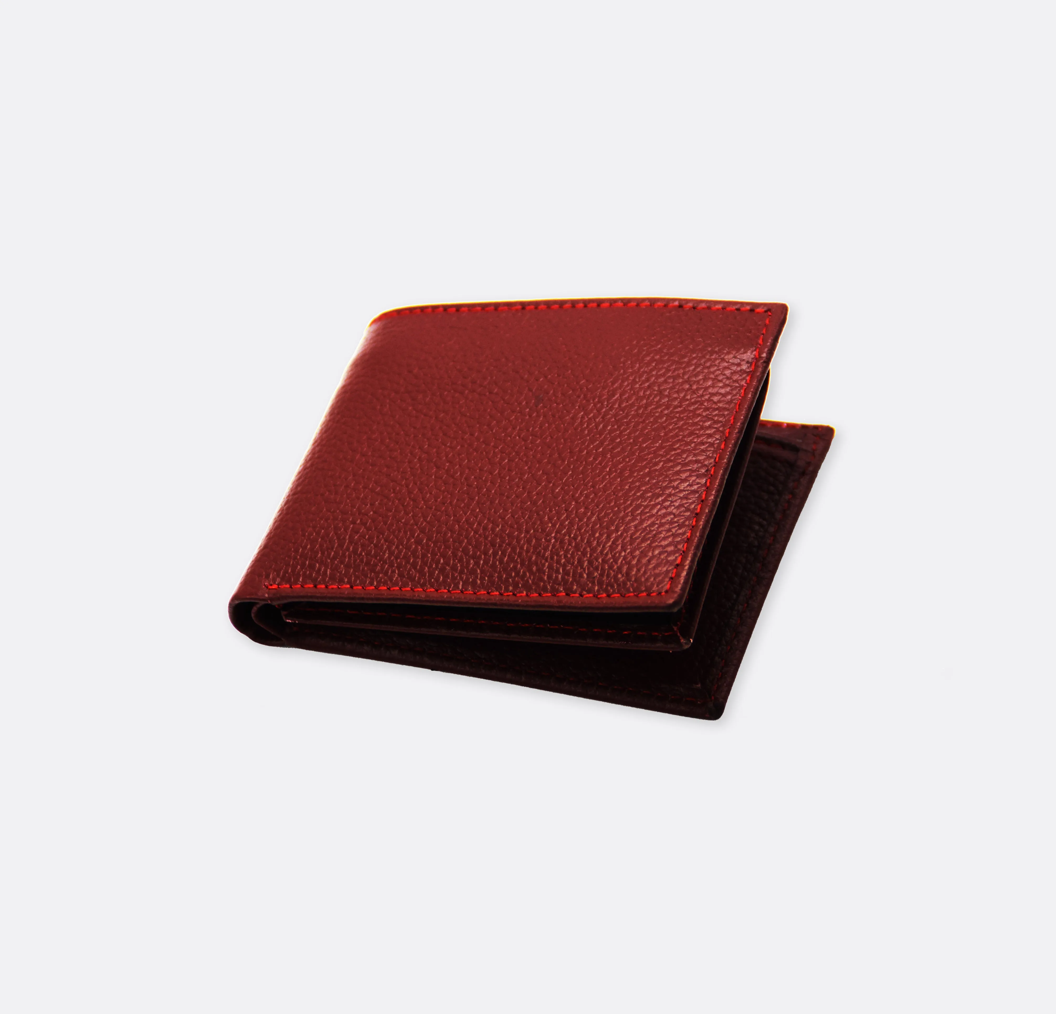 Red - Cow Leather - Smart Wallet