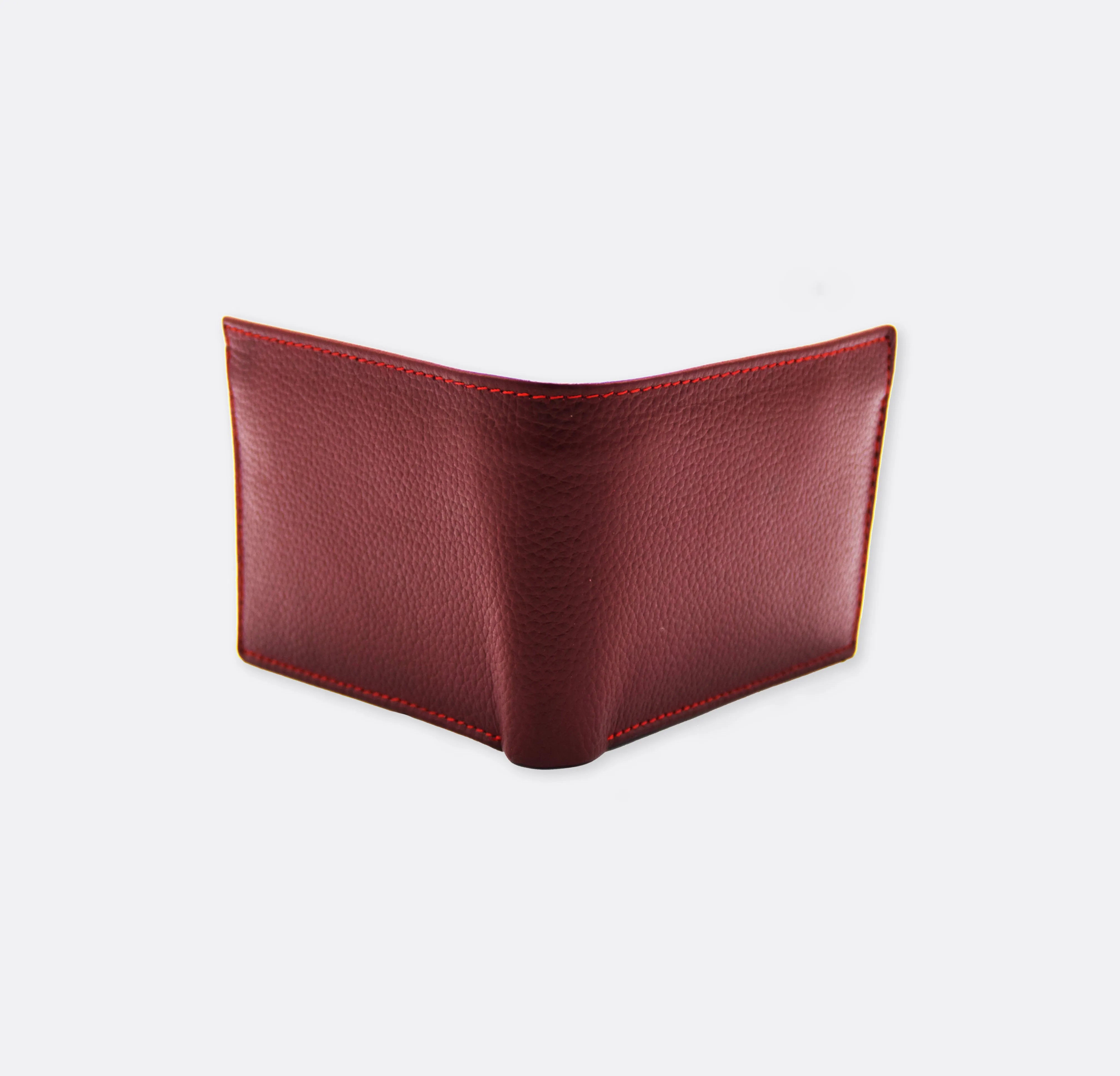 Red - Cow Leather - Smart Wallet