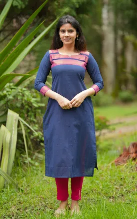 Samshruti Navy Blue