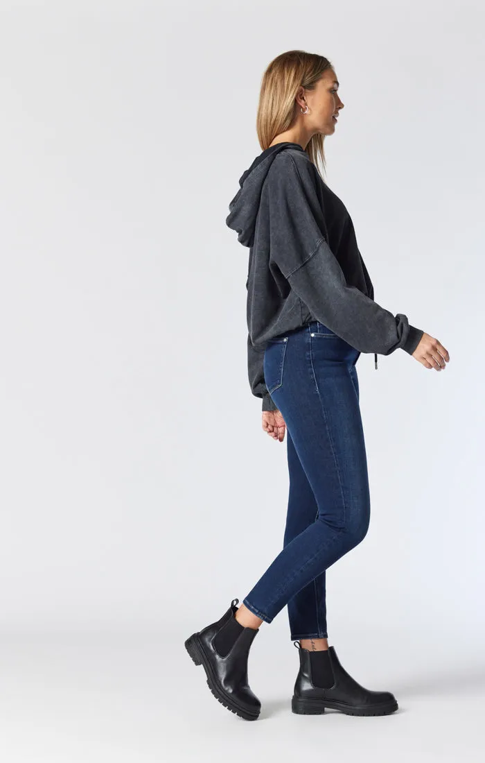 TESS SKINNY JEANS IN DARK INDIGO SHAPE