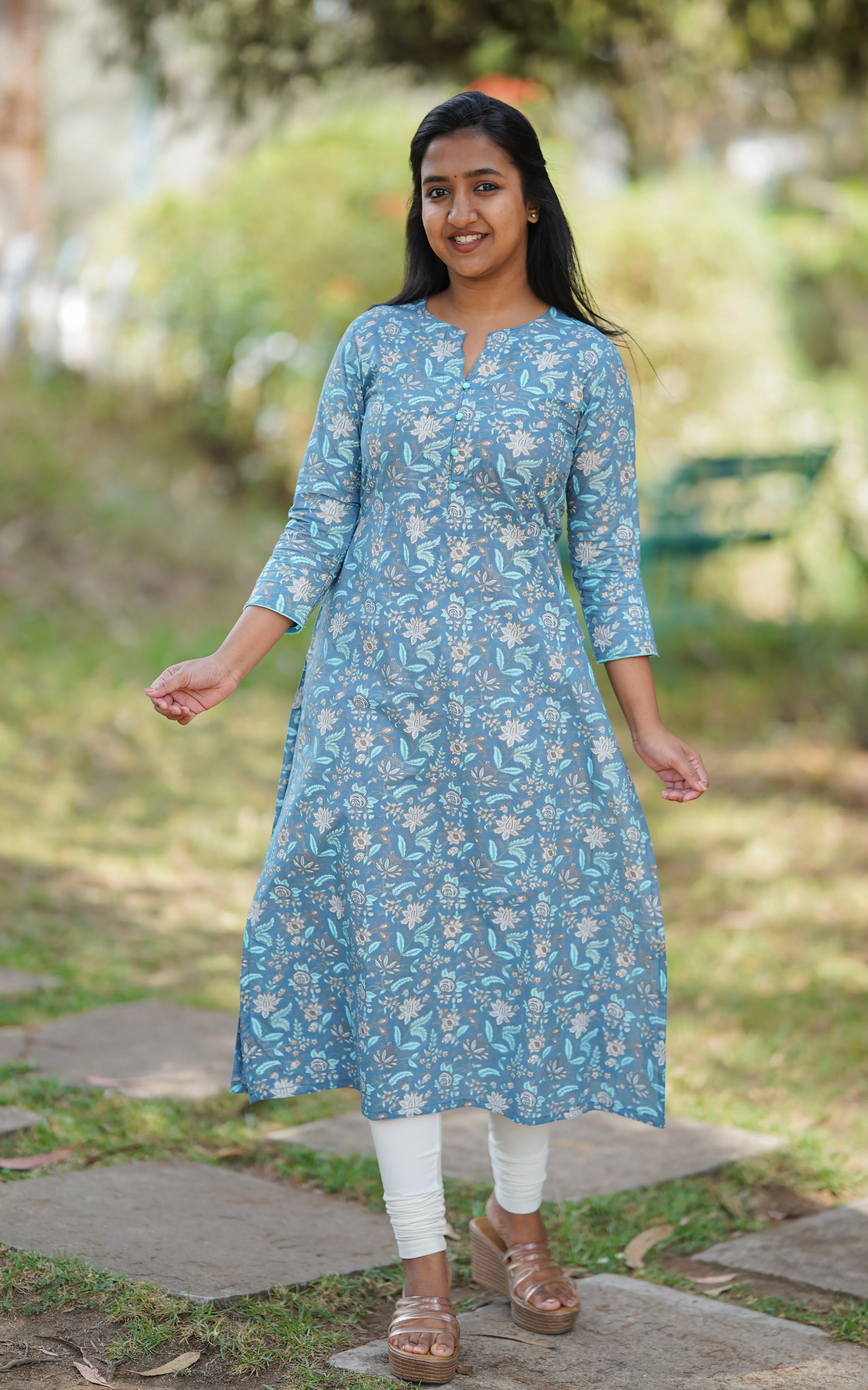 Thamizhini Pastel Blue