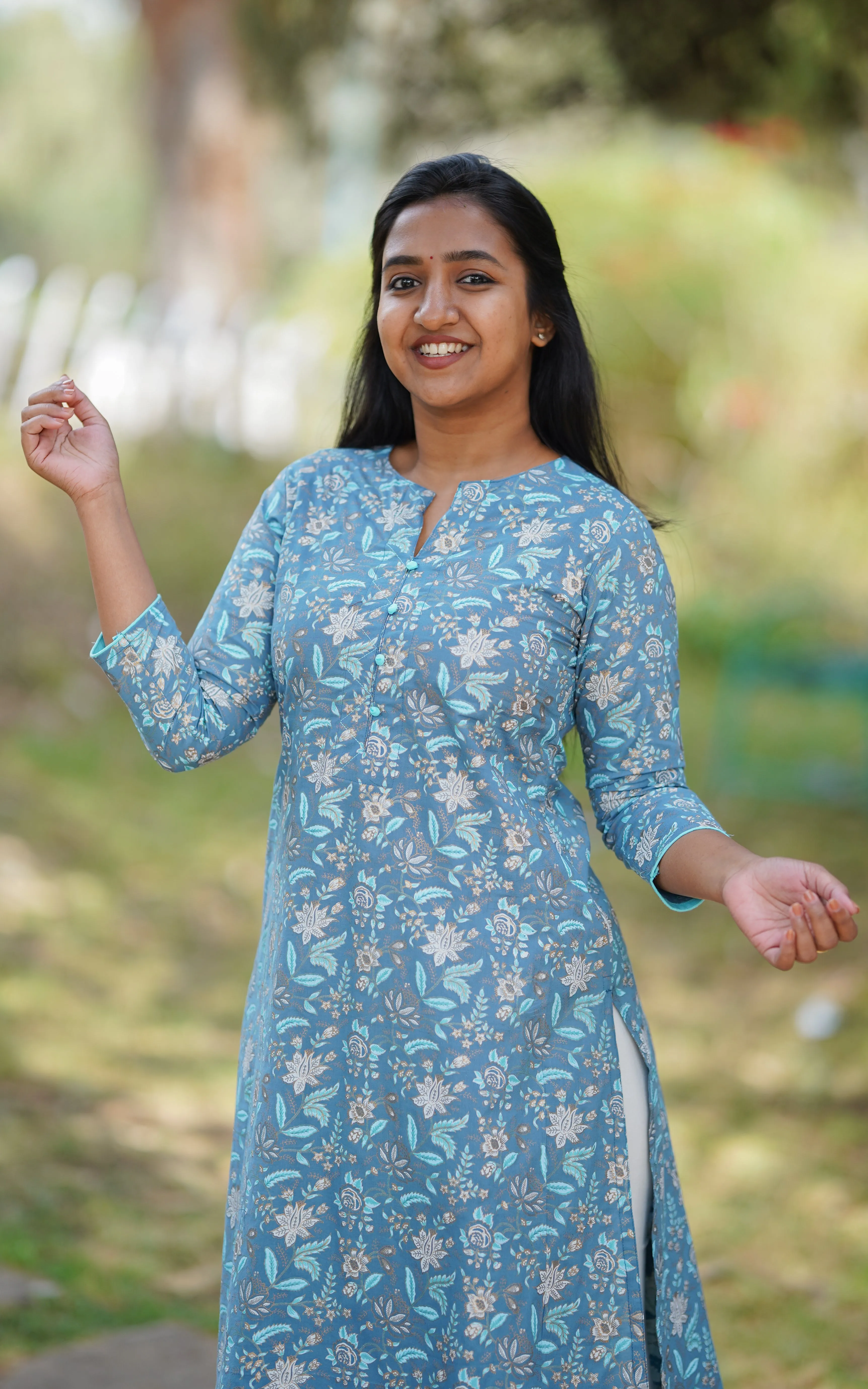 Thamizhini Pastel Blue