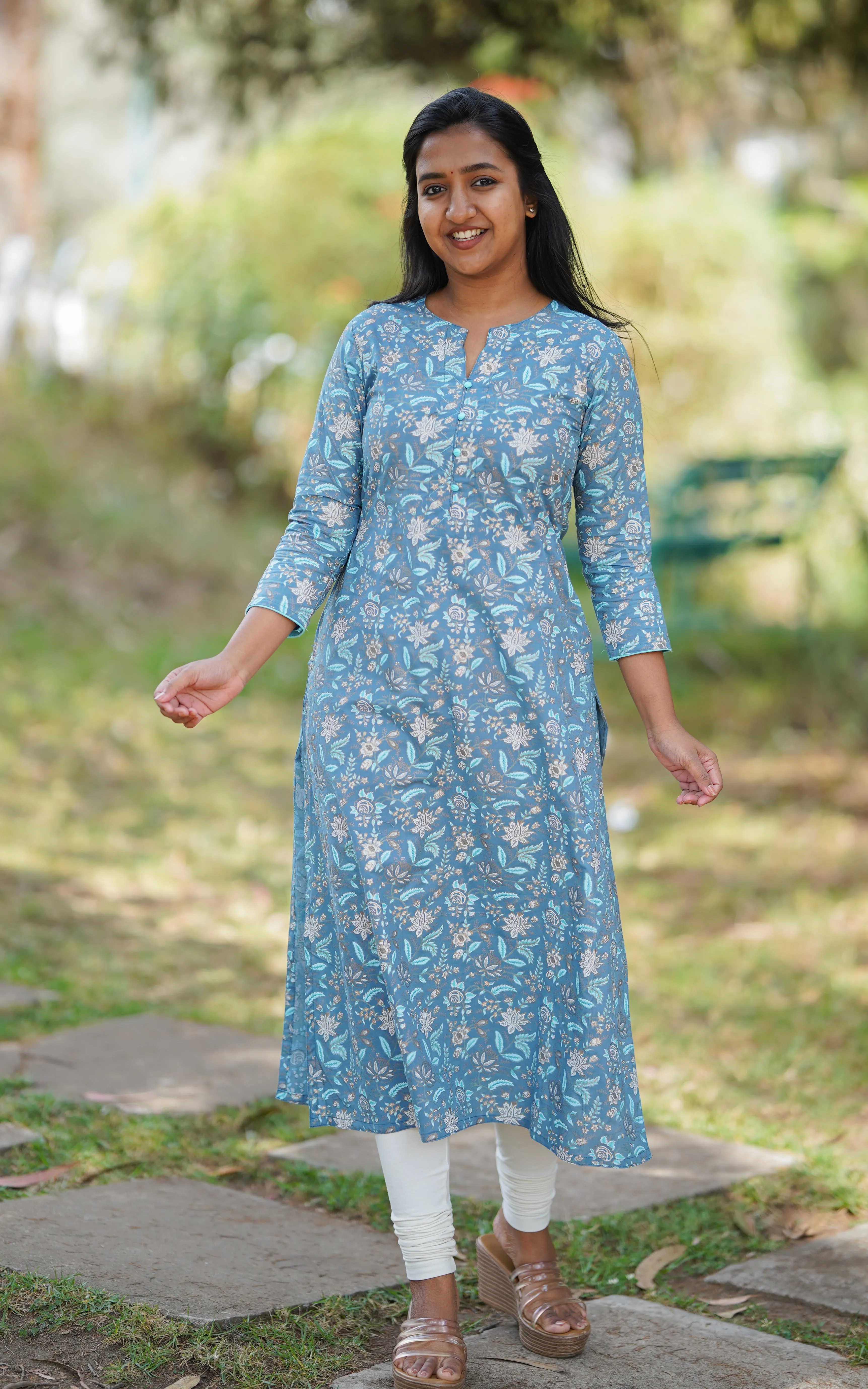 Thamizhini Pastel Blue