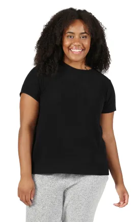 The Comfort Collection Cap Sleeve Plus Size Tee