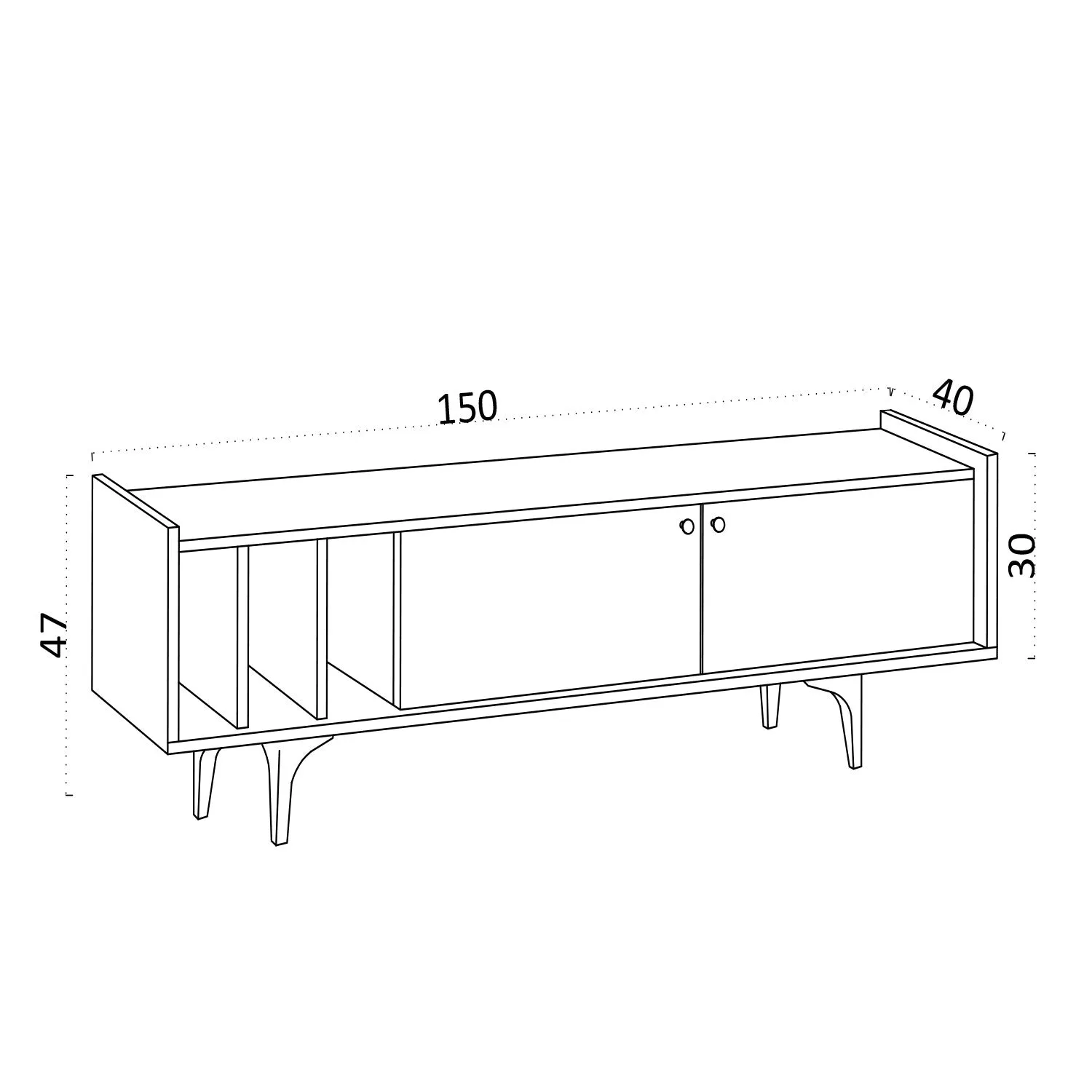 TV Stand Alya